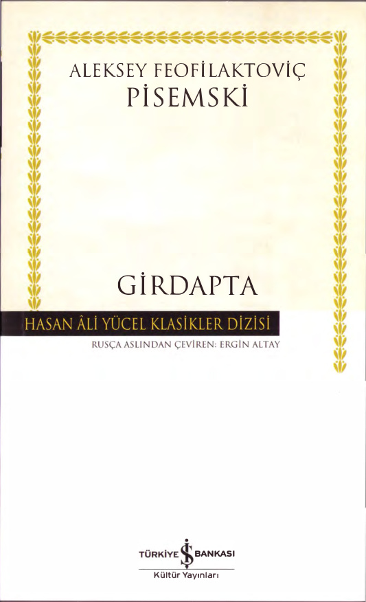 Girdapta PDF – Aleksey Feofilaktoviç Pisemski