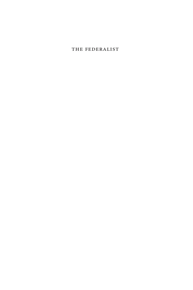 The Federalist PDF – Alexander Hamilton vd.