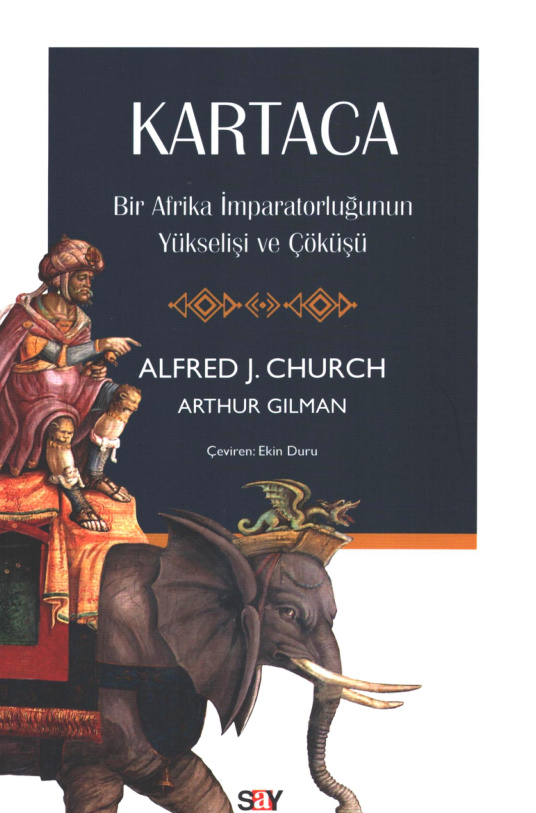 Alfred J. Church Arthur Gilman Kartaca Say Yayınları Kitap Kapağı