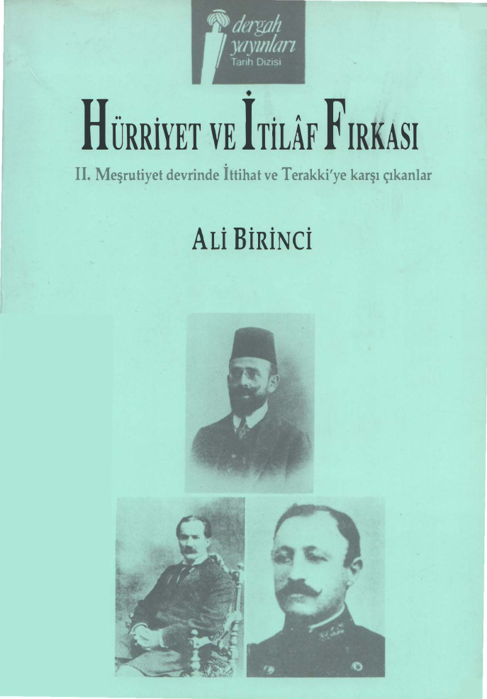 Hürriyet ve İtilaf Fırkası PDF – Ali Birinci