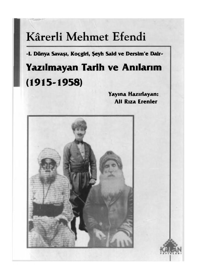 Karerli Mehmet PDF – Ali Rıza Erenler