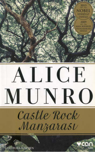 Alice Munro Castle Rock Manzarası Can Yayınları Kitap Kapağı