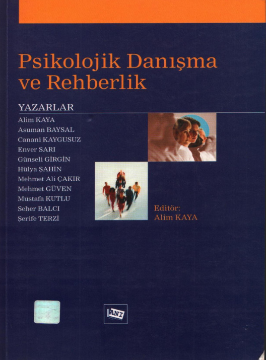Psikolojik Danışma ve Rehberlik PDF – Alim Kaya