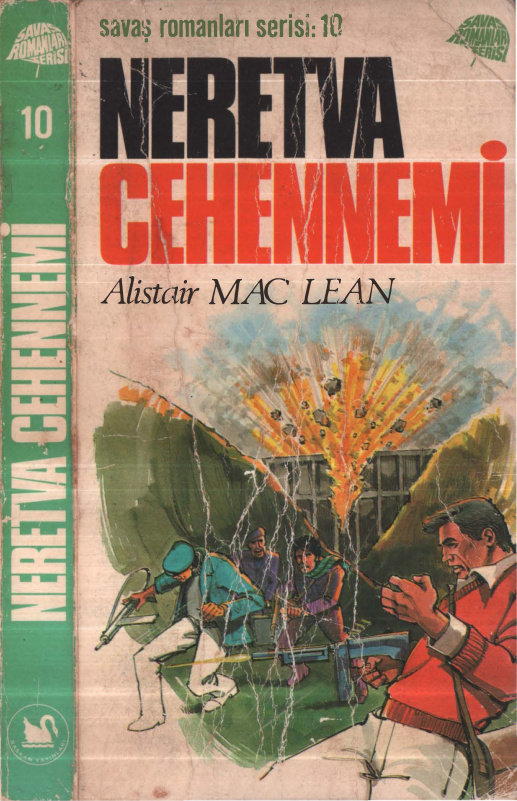 Alistair Mac Lean Neretva Cehennemi Başkan Yayınları Kitap Kapağı