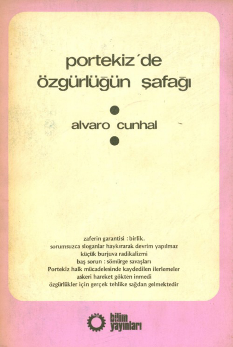 Portekiz’de Özgürlüğün Şafağı PDF – Alvaro Cunhal