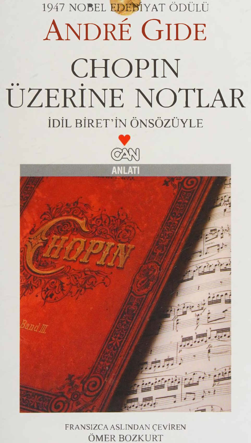 Chopin Üzerine Notlar PDF – Andre Gide