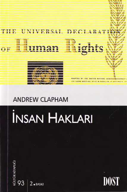 İnsan Hakları PDF – Andrew Clapham
