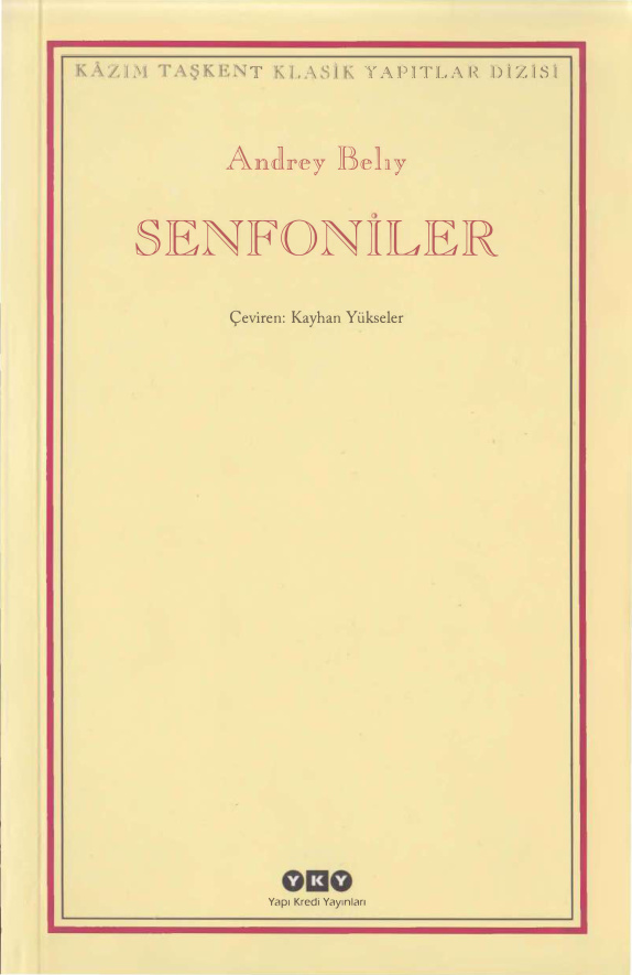 Senfoniler PDF – Andrey Beliy