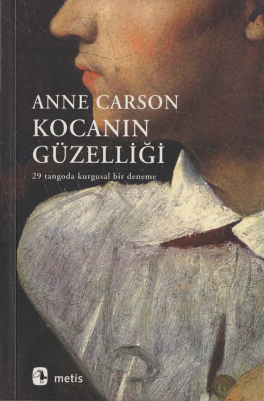 Kocanın Güzelliği PDF – Anne Carson