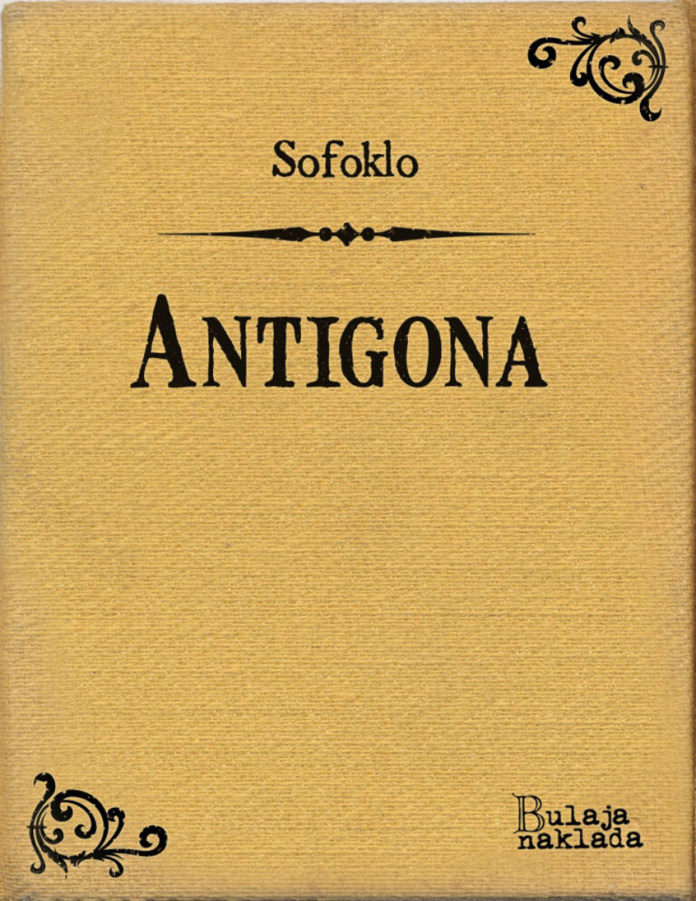 Antigona Croatian Edition Sofoklo Kitap Kapağı
