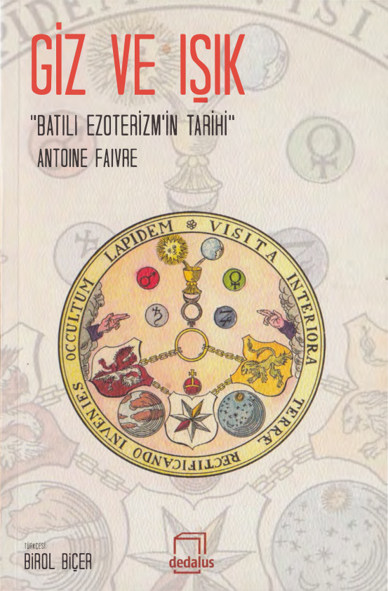 Antoine Faivre Giz ve Işık Dedalus Yayınları Kitap Kapağı