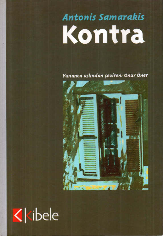 Antonis Samarakis Kontra Kibele Yayınları Kitap Kapağı