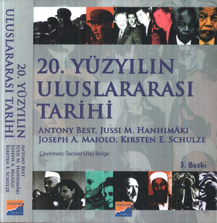 Antony Best vd. 20. Yüzyılın Uluslararası Tarihi Siyasal Yayınları Kitap Kapağı