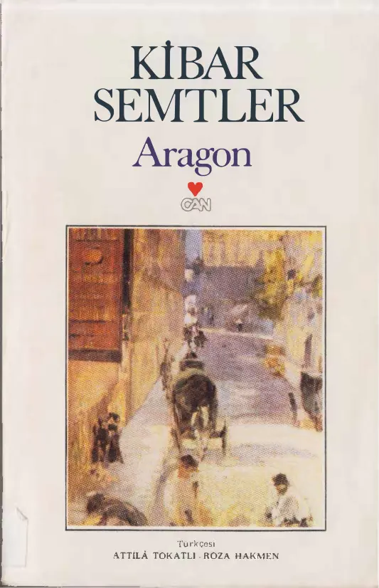 Aragon Kibar Semtler Can Yayınları Kitap Kapağı