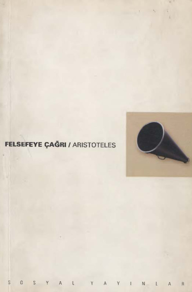 Felsefeye Çağrı PDF – Aristoteles