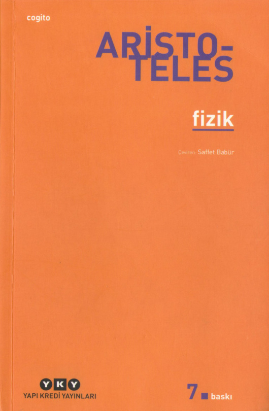 Fizik (7. Baskı) PDF – Aristoteles