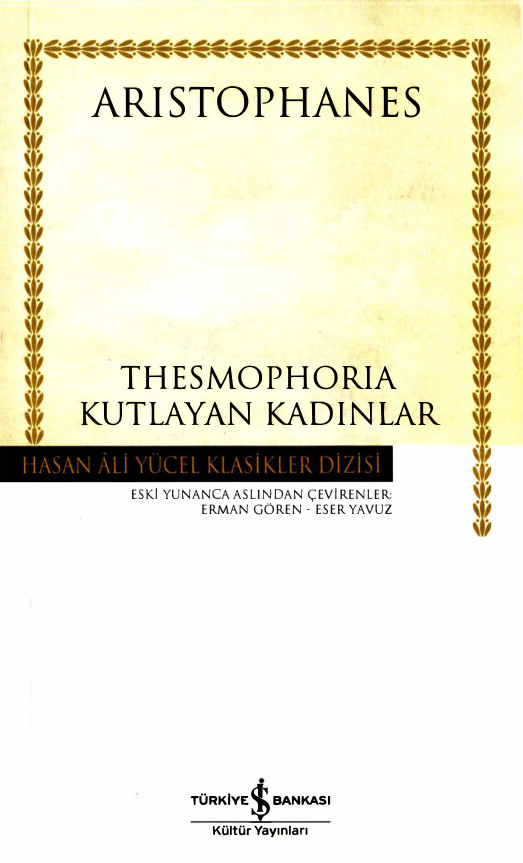 Themophoria Kutlayan Kadınlar PDF – Aristophanes