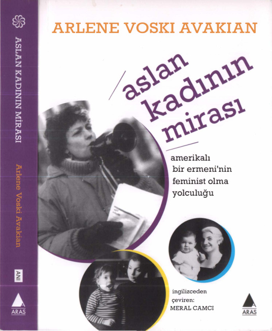 Arlene Voski Avakian Aslan Kadının Mirası Aras Yayınları Kitap Kapağı