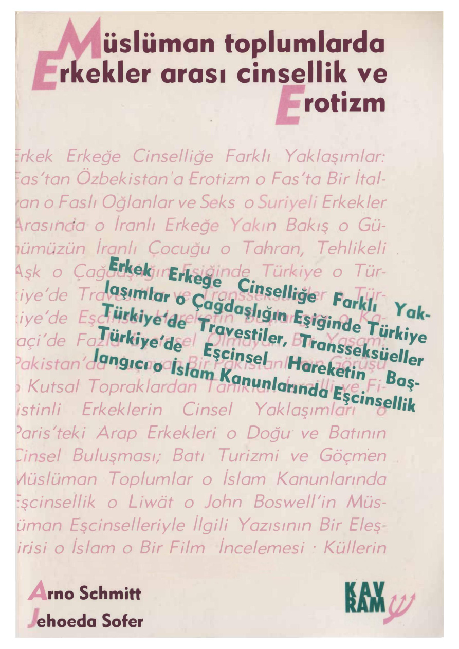 Müslüman Toplumlarda Erkekler Arası Cinsellik ve Erotizm PDF – Arno Schmitt, Jehoeda Sofer
