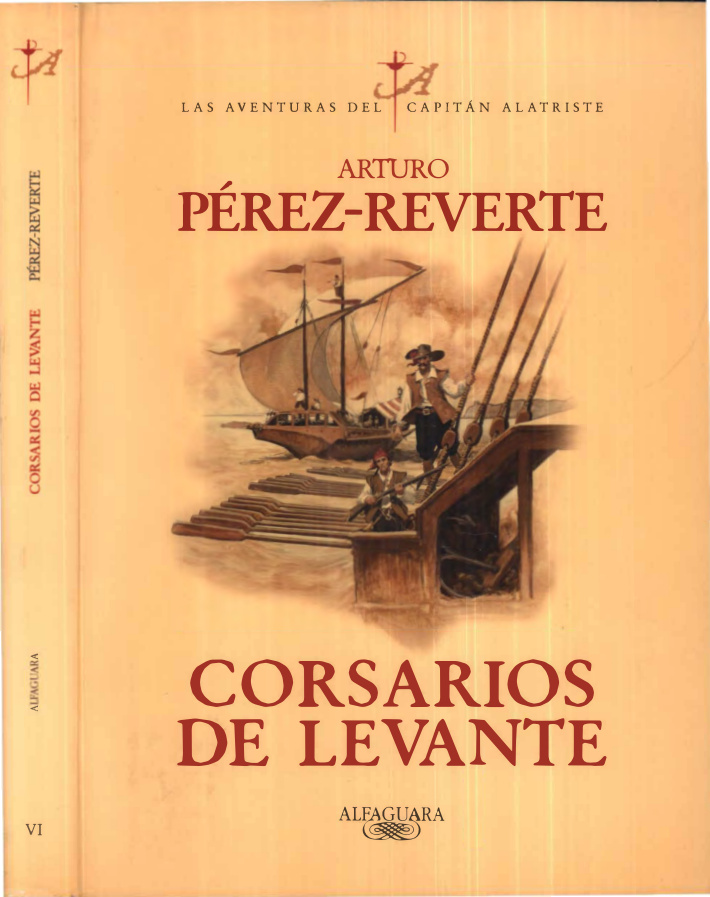 Arturo Perez Reverte Corsarios De Levante Alfaguara Press Kitap Kapağı