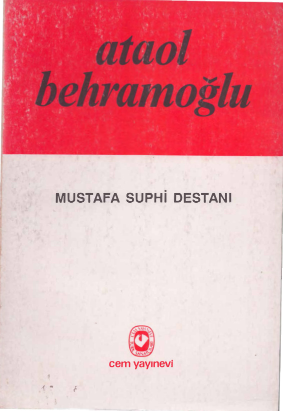 Mustafa Suphi Destanı PDF – Ataol Behramoğlu