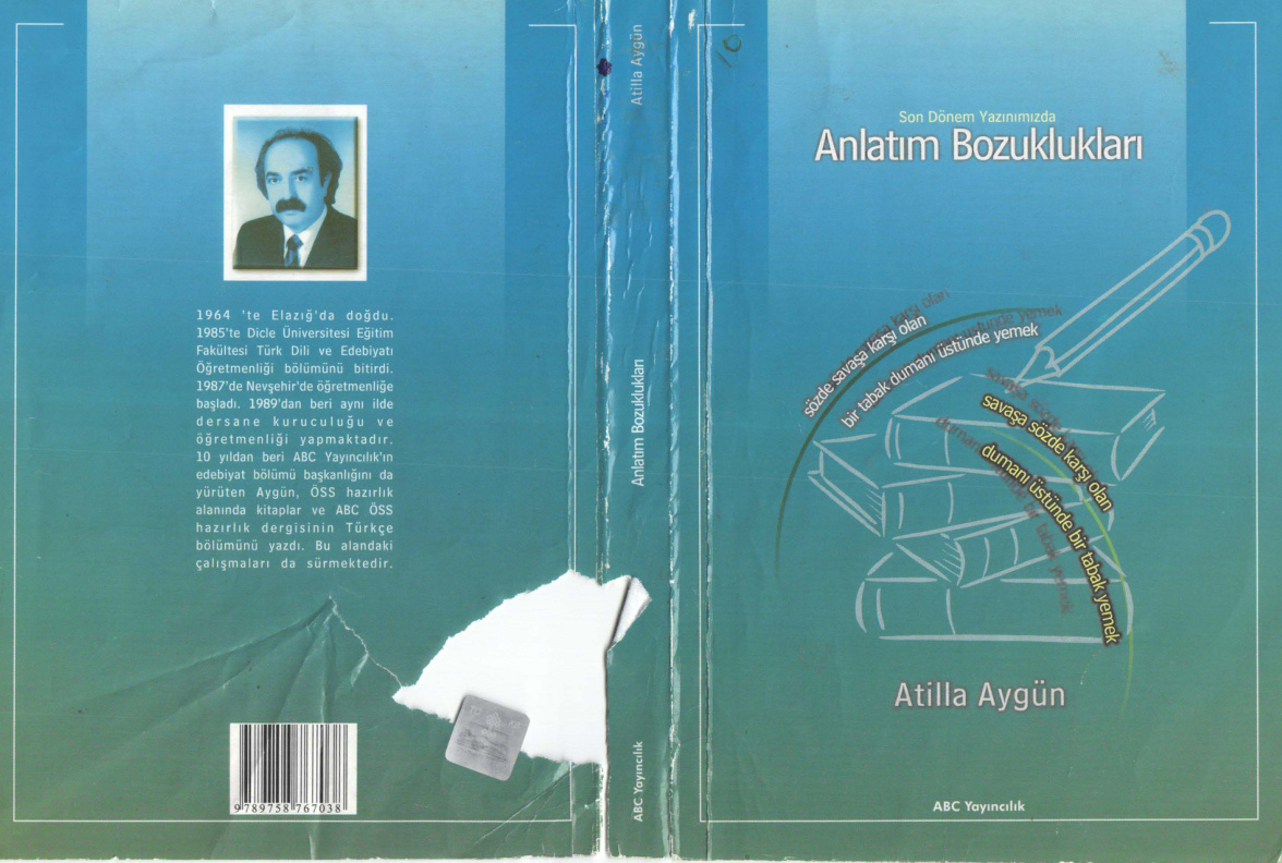 Anlatım Bozuklukları PDF – Attila Aygün