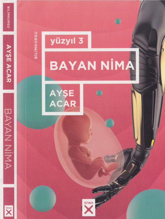 Ayşe Acar Yüzyıl 3 Bayan Nima Siyah Kitap Yayınları Kitap Kapağı