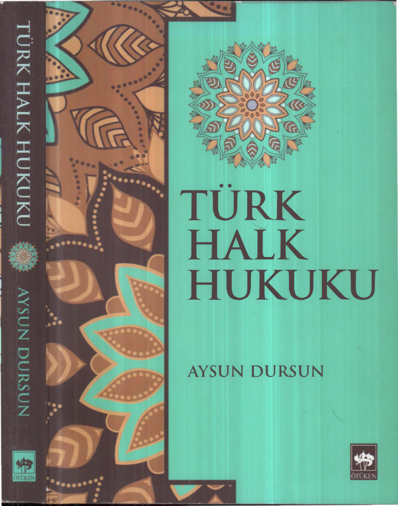 Türk Halk Hukuku PDF – Aysun Dursun