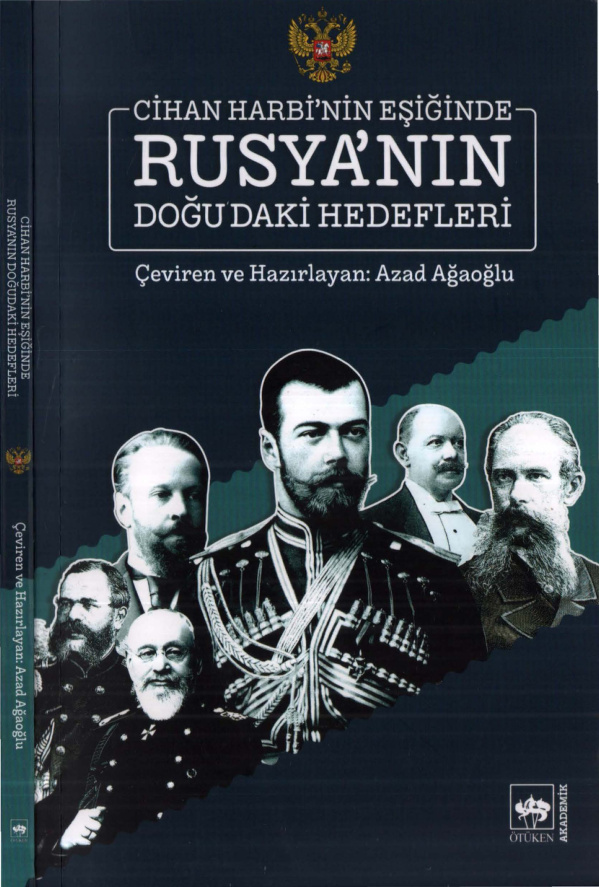 Azad Ağaoğlu Cihan Harbi'nin Eşiğinde Rusya'nın Doğu'daki Hedefleri Ötüken Yayınları Kitap Kapağı