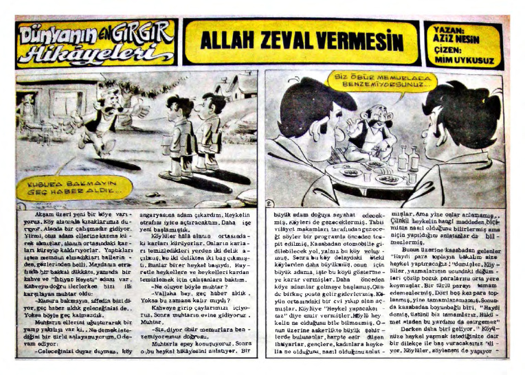 Allah Zeval Vermesin PDF – Aziz Nesin