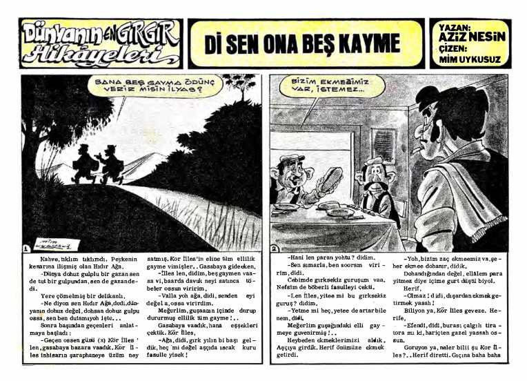Di Sen Ona Beş Gayme PDF – Aziz Nesin