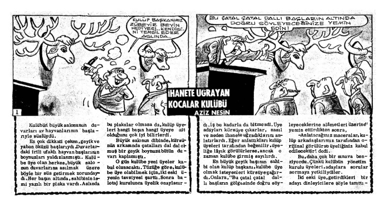 İhanete Uğrayan Kocalar Kulübü PDF – Aziz Nesin