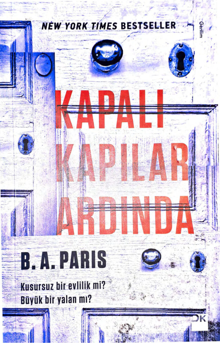 B. A. Paris Kapalı Kapılar Ardında Doğan Kitap Kitap Kapağı