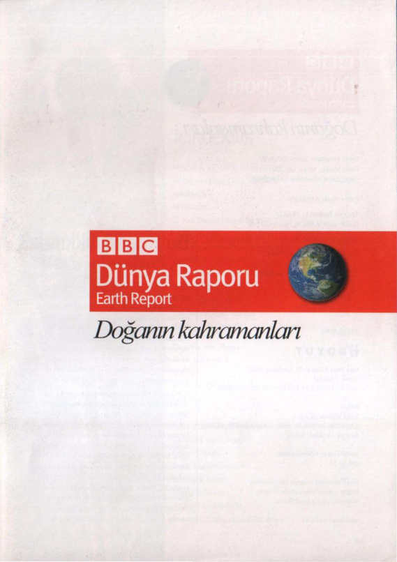 BBC Dünya Raporu: Doğanın Kahramanları PDF – Kolektif