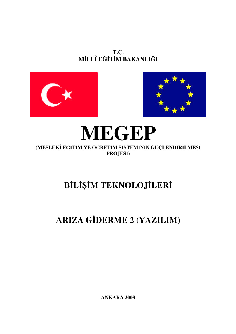 Bilişim Teknolojileri Arıza Giderme 2 PDF – Kolektif