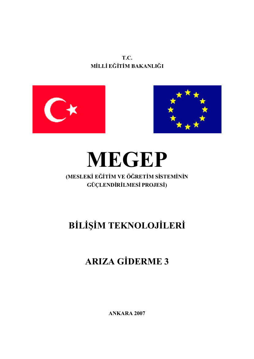 Bilişim Teknolojileri Arıza Giderme 3 PDF – Kolektif