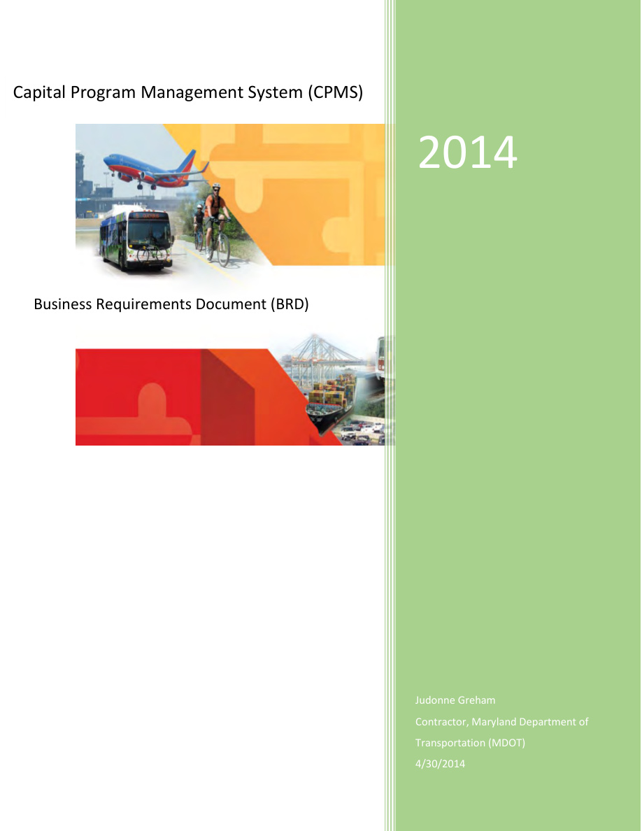 BRD: Business Requirements Document PDF – Unknown