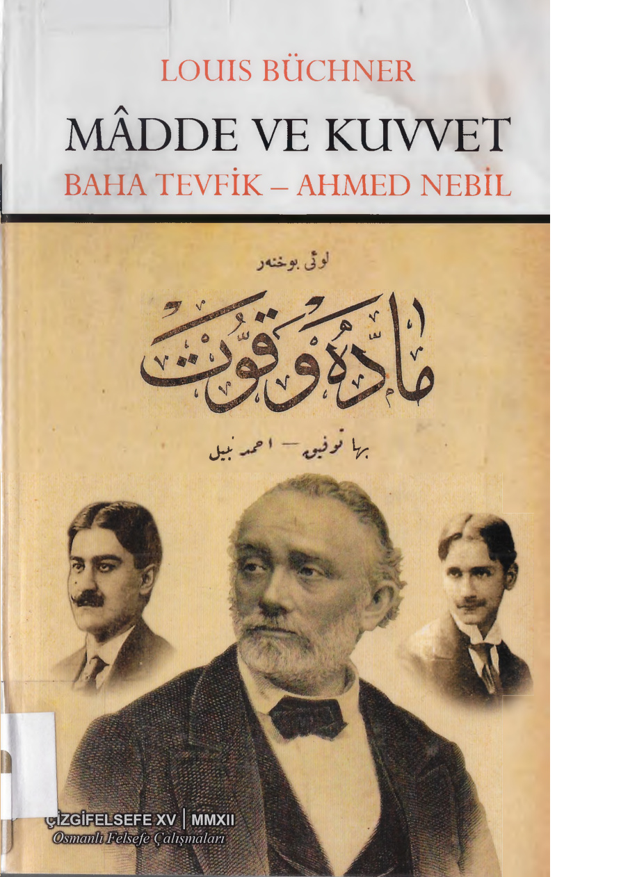 Madde ve Kuvvet PDF – Baha Tevfik, Ahmed Nebil, Louis Büchner