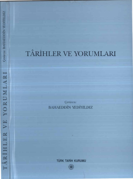 Tarihler ve Yorumlar PDF – Bahaeddin Yediyıldız