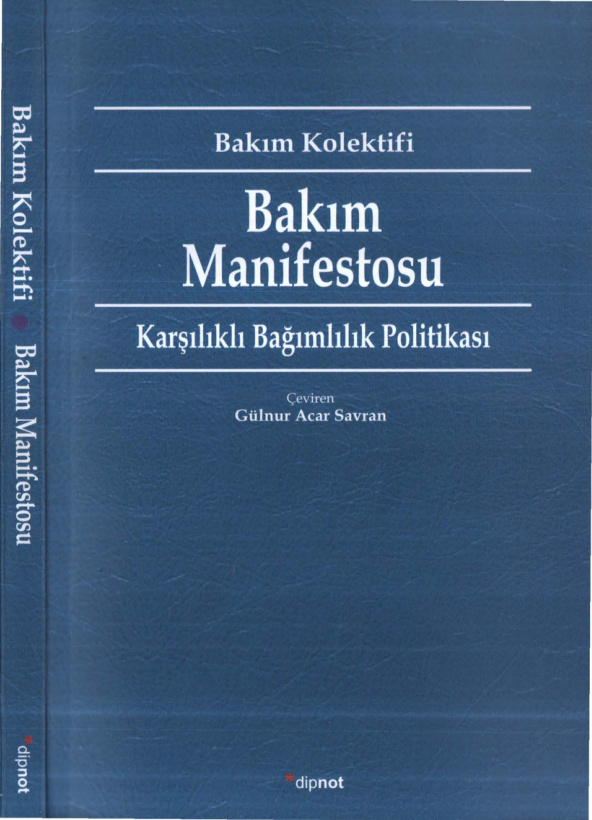 Bakım Manifestosu PDF – Kolektif
