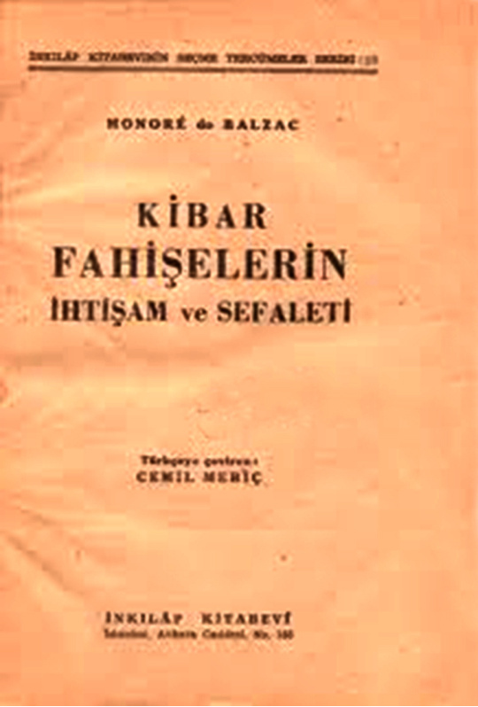 Kibar Fahişelerin İhtişam ve Sefaleti (MEB) PDF – Honoré de Balzac