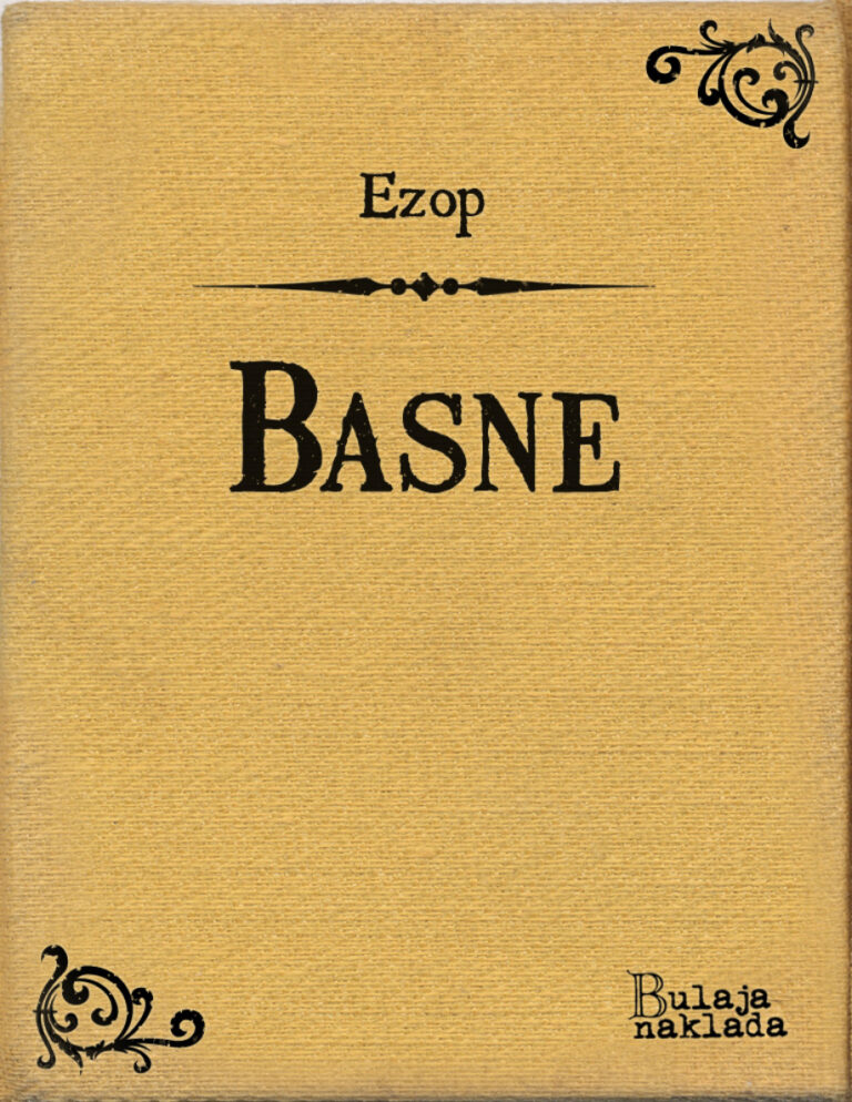 Basne Croatian Edition Ezop Kitap Kapağı
