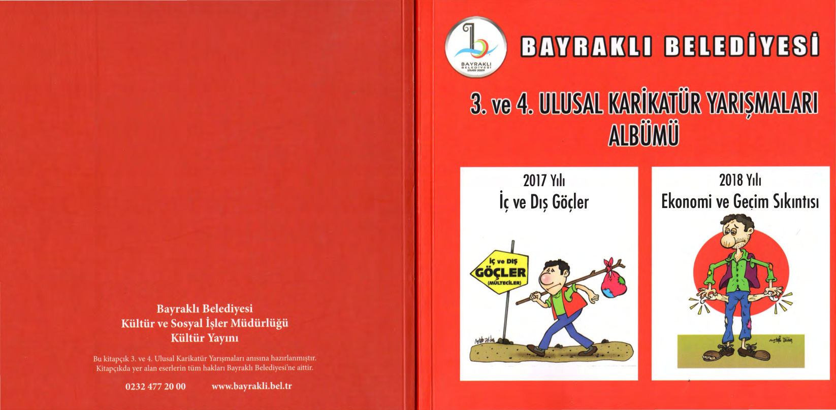 Bayraklı Belediyesi 3-4. Ulusal Karikatür Yarışması Albümü 2017-2018 PDF – Kolektif