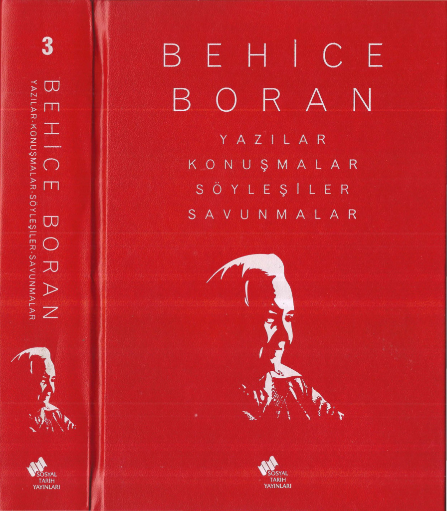 Yazılar Konuşmalar Söyleşiler Savunmalar 3 PDF – Behice Boran