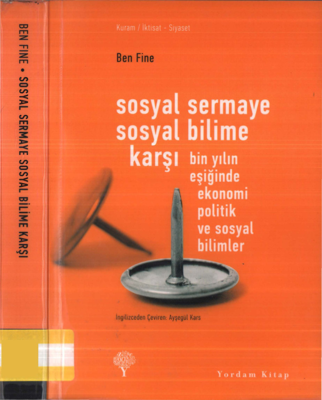 Sosyal Sermaye Sosyal Bilime Karşı PDF – Ben Fine