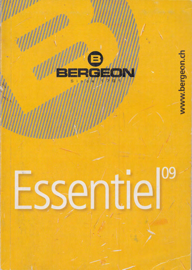 Usage Pratique Practical Use Essentiel 09 PDF – Bergeon