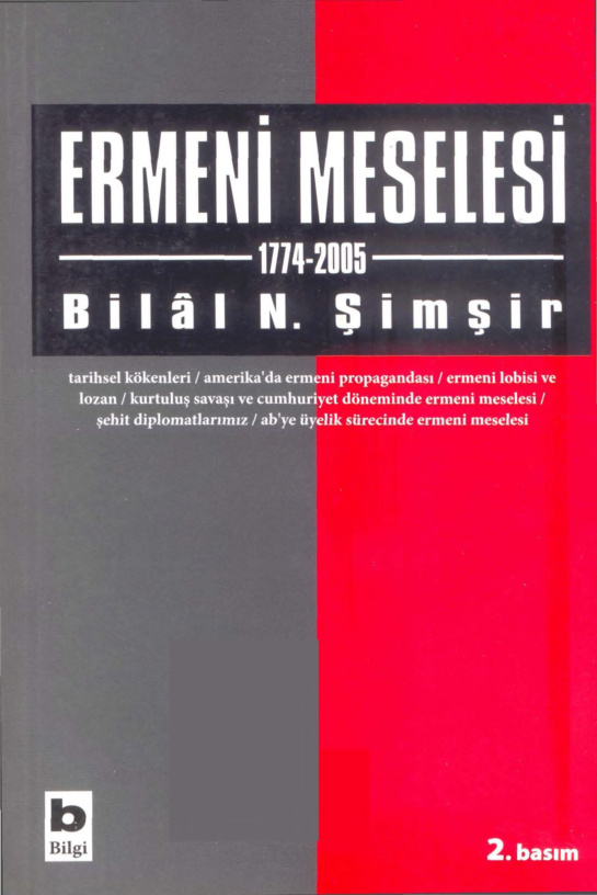 Ermeni Meselesi 1774-2005 PDF – Bilal N. Şimşir
