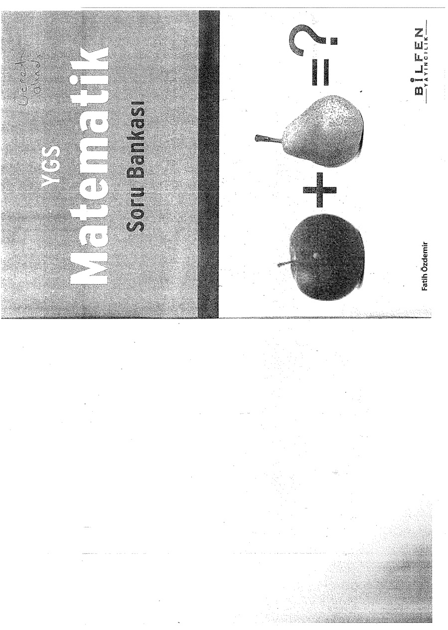 YGS Matematik Soru Bankası PDF – Bilfen Yayıncılık Komisyon