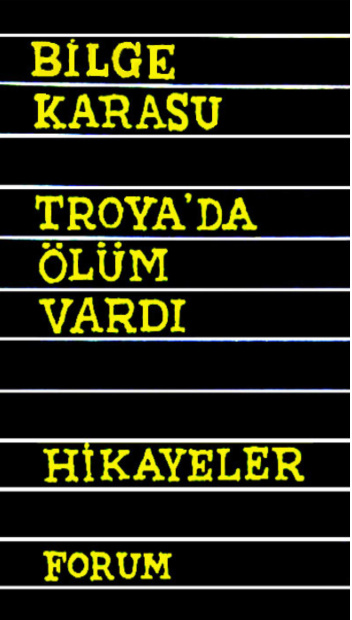 Troya’da Ölüm Vardı PDF – Bilge Karasu