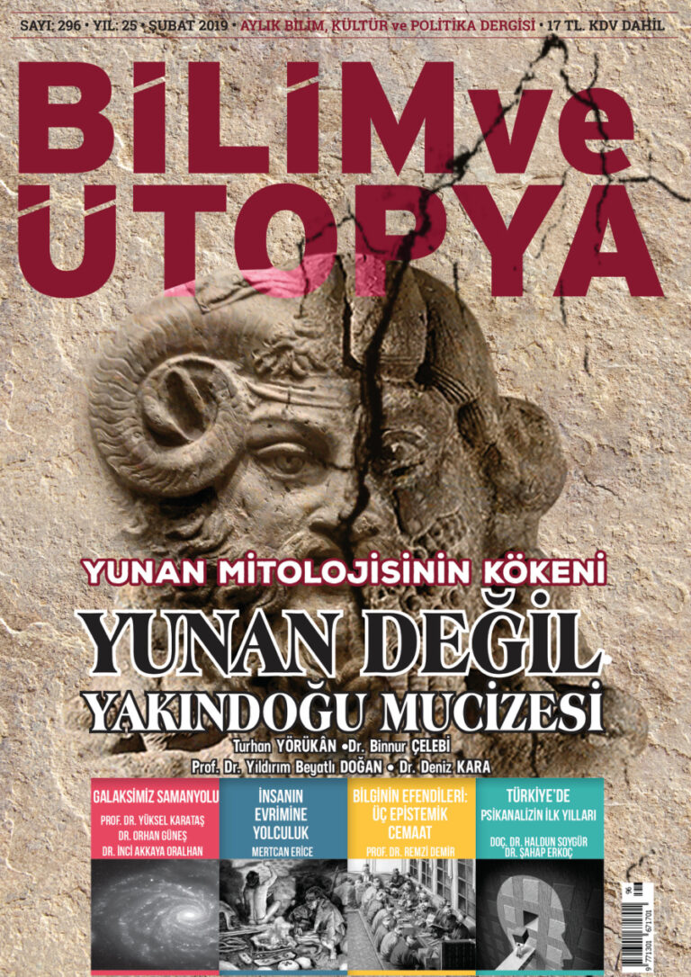 Bilim ve Ütopya Sayı 296 Kitap Kapağı